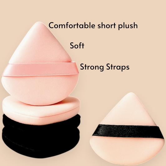 Triangle Makeup Sponge – Soft Puff for Powder & Foundation