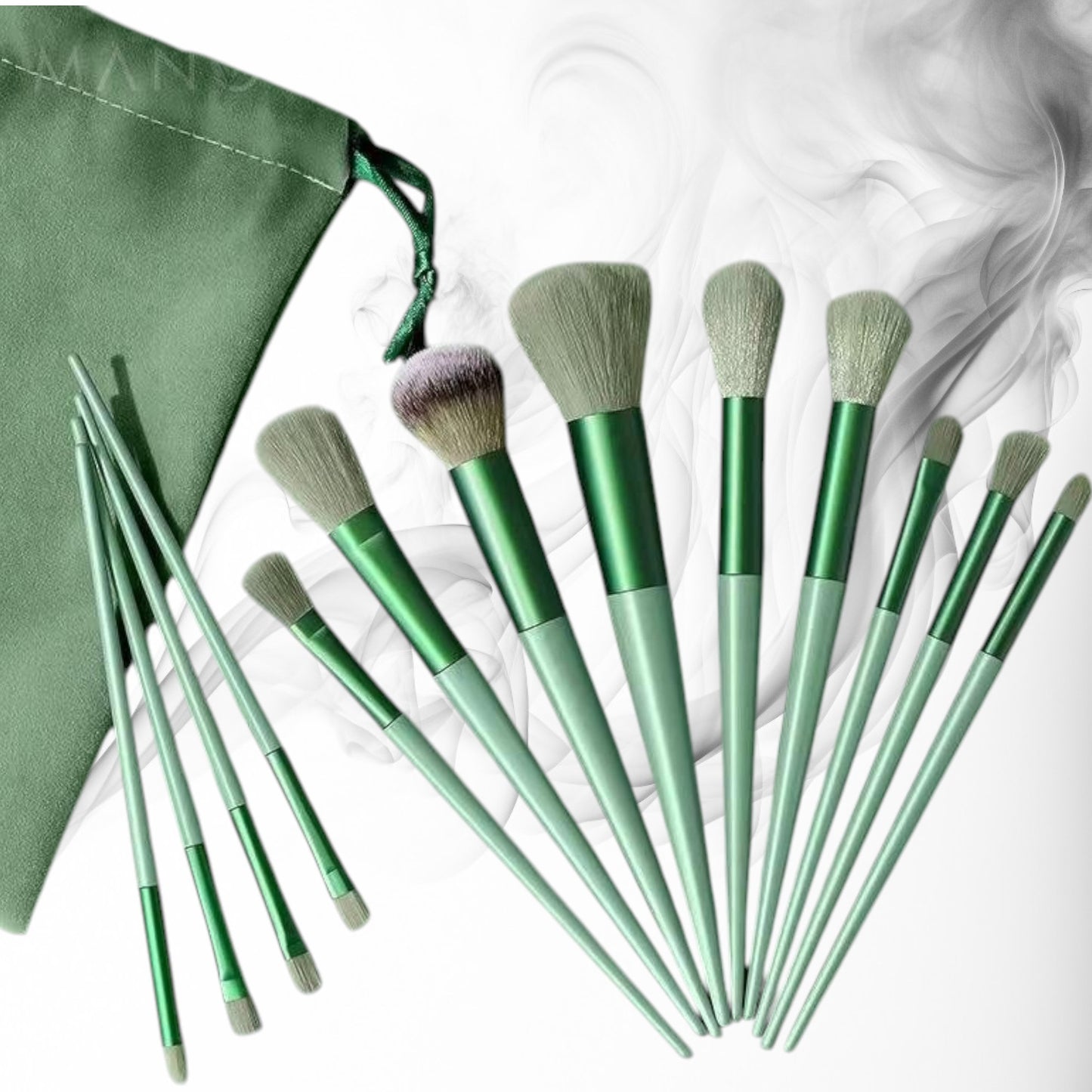 13 Pcs Makeup Brush Set – Soft Bristles for Face & Eye Makeup