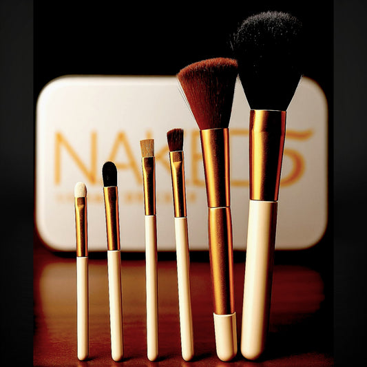 8 Pcs Mini Travel Makeup Brush Set – Portable Soft Brushes for Foundation & Eyeshadow
